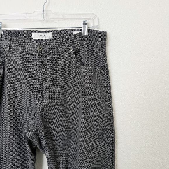 [Brax] Graphite Cooper Fancy Regular Fit Jeans Textured Five Pocket Style 36x34 - Picture 6 of 12
